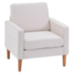 Modern Lounge chair ( White)